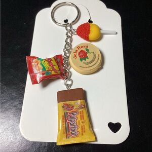 Colorful Candy-Themed Keychain